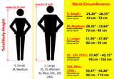 back posture corrector sizes